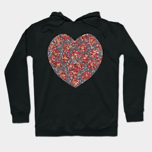 Heartful of Flowers Applique Hoodie